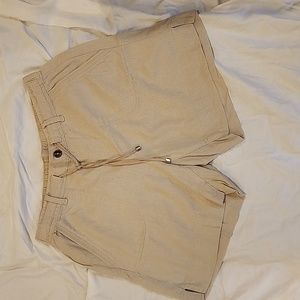 Beige Linen mix shorts, size 8 from Principles.